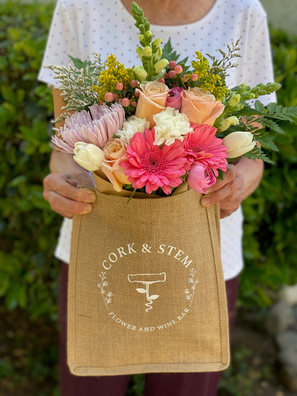 Bottle and Bloom Gift Set