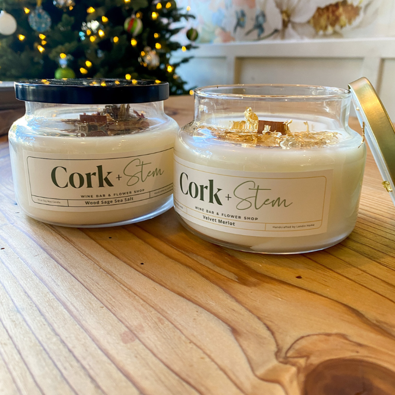 Cork & Stem Candle