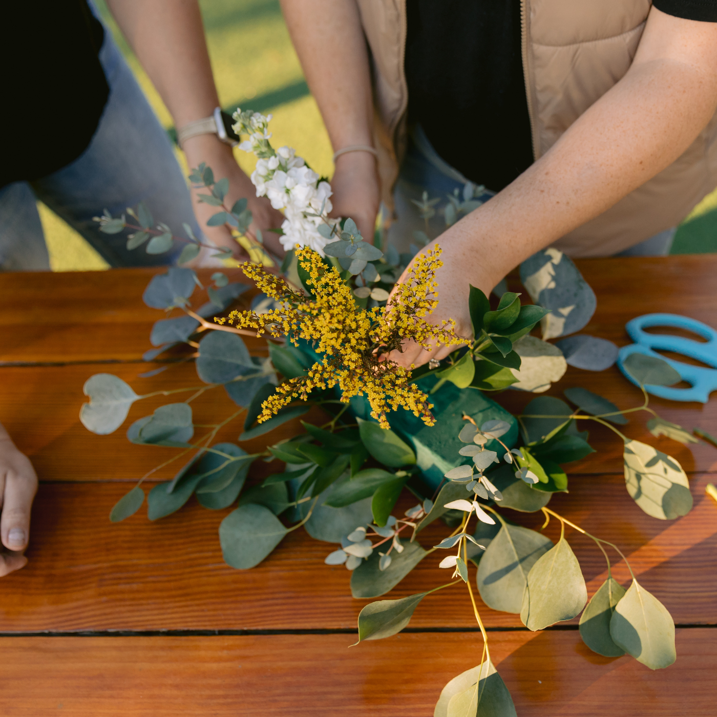 Flower & Wine Workshop